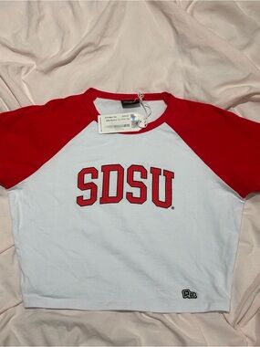 San Diego State University Crop Top
